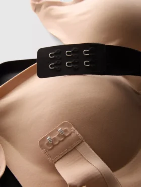 2pk smoothing triangle shapewear bra