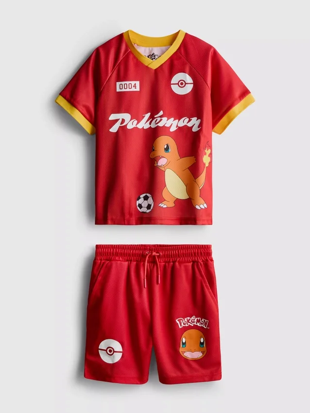 3-9yrs | pokamon charmander sports set 3-9yrs | pokamon charmander sports set