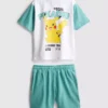 3-9yrs | pokamon t-shirt and shorts set 3-9yrs | pokamon t-shirt and shorts set