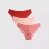 3-pack all-over lace brazilian briefs 3-pack all-over lace brazilian briefs