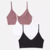 3-pack cropped cami seamless bralettes 3-pack cropped cami seamless bralettes