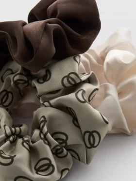 3-pack multi scrunchies 3-pack multi scrunchies
