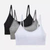 3-pack wireless cropped cami bralette 3-pack wireless cropped cami bralette