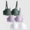3pk a-e lace balcony bras 3pk a-e lace balcony bras