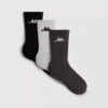 3pk cotton-rich kappa crew socks 3pk cotton-rich kappa crew socks