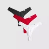 3pk cotton rich miami thongs 3pk cotton rich miami thongs