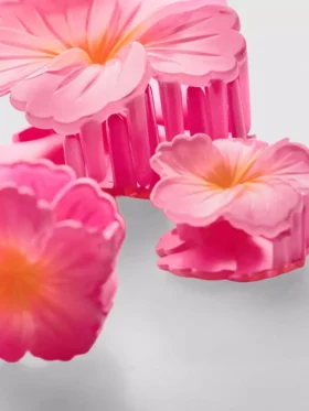 3pk flower hair clips 3pk flower hair clips