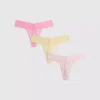 3pk lace bandeau thongs 3pk lace bandeau thongs