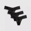 3pk lace bandeau thongs 3pk lace bandeau thongs