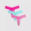 3pk lace thongs 3pk lace thongs