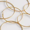 3pk large hoop earrings