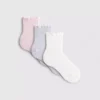 3pk lettuce trim ankle socks 3pk lettuce trim ankle socks