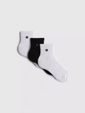 3pk microfiber quarter crew active socks 3pk microfiber quarter crew active socks