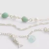 3pk mixed charm necklaces