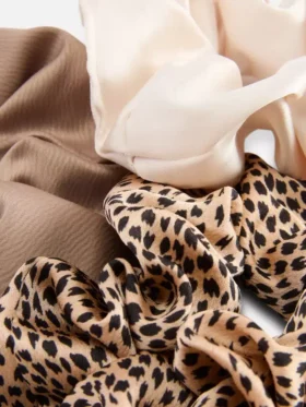 3pk satin hair scrunchies 3pk satin hair scrunchies