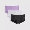3pk seamless mini boyshorts