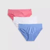 3pk seamless ruched mini briefs