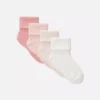 4-pack cuffed baby ankle socks 4-pack cuffed baby ankle socks