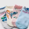 4-pack disney’s stitch sneaker socks 4-pack disney’s stitch sneaker socks