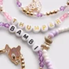 4pk disney’s bambi bracelets
