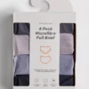 4pk microfiber high-waisted full briefs 4pk microfiber high-waisted full briefs