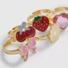 5-pack charm rings