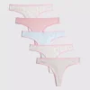 5-pack cotton rich thongs 5-pack cotton rich thongs