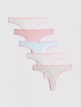 5-pack cotton rich thongs 5-pack cotton rich thongs