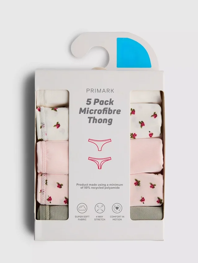 5-pack microfiber thongs 5-pack microfiber thongs