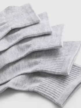 5-pack quarter crew socks