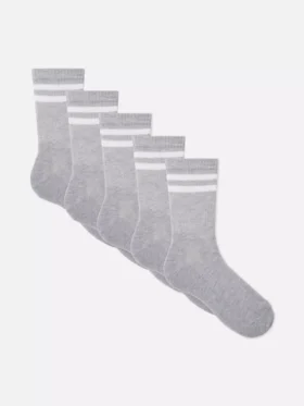 5-pack striped sports socks 5-pack striped sports socks