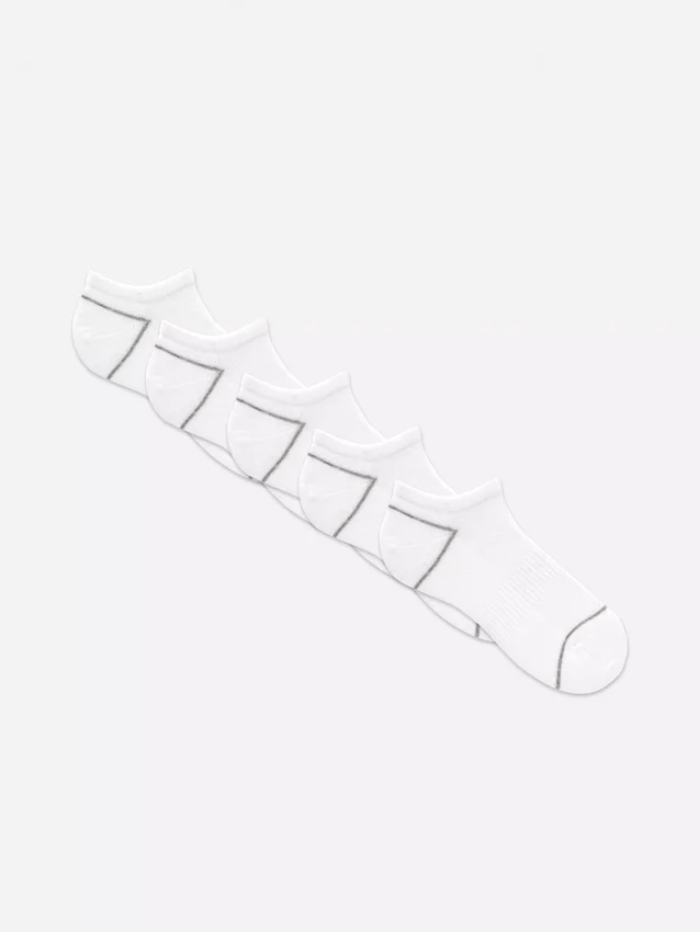 5-pack terry sneaker socks 5-pack terry sneaker socks