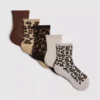5pk animal pattern crew socks 5pk animal pattern crew socks