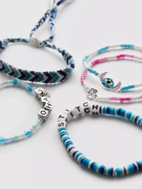 5pk disney stitch bracelet set 5pk disney stitch bracelet set
