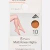 5pk matt knee high tights 5pk matt knee high tights
