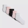 5pk tulle trim ankle socks 5pk tulle trim ankle socks