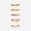 5pk various design rings