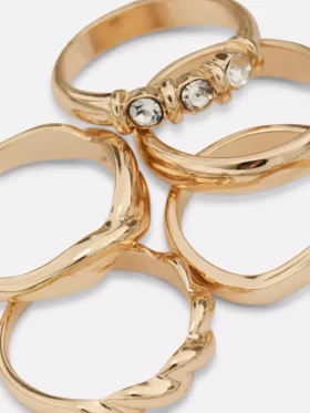 5pk various design rings 5pk various design rings