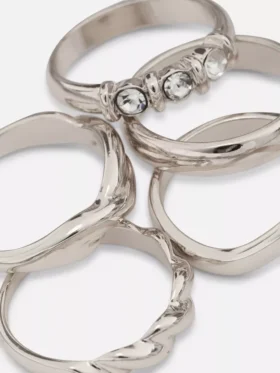 5pk various design rings 5pk various design rings