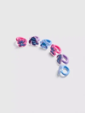 6-pack disney’s stitch ponytail holders