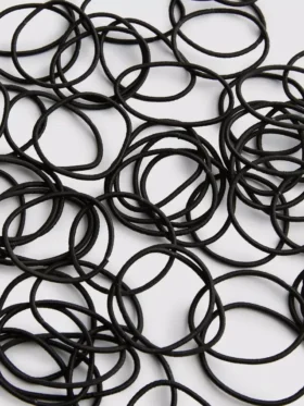 60-pack skinny hair bands