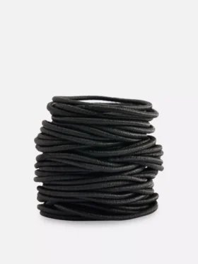 60-pack skinny ponytail holders