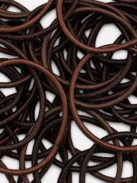 60-pack thick elastic hair bands