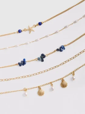 6pk sea life choker chains 6pk sea life choker chains