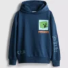 7-15 yrs | minecraft graphic cotton-rich hoodie 7-15 yrs | minecraft graphic cotton-rich hoodie