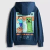 7-15 yrs | minecraft graphic cotton-rich hoodie 7-15 yrs | minecraft graphic cotton-rich hoodie