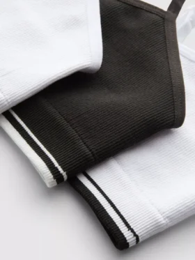 7-15yrs | 3pk ribbed crop tops