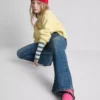 7-15yrs | belted flare jeans 7-15yrs | belted flare jeans