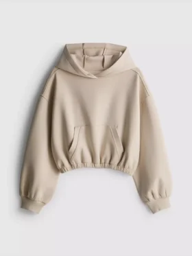 7-15yrs | bubble hem hoodie