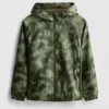 7-15yrs | camouflage print zip-up sports jacket